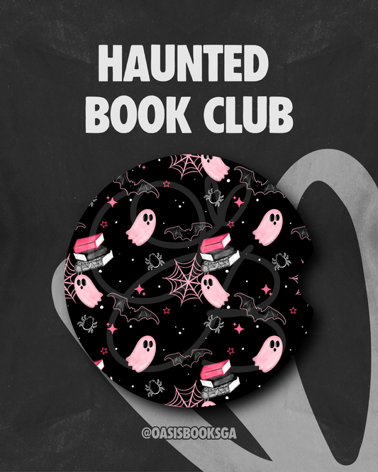 Haunted Book Club - Car Coasters