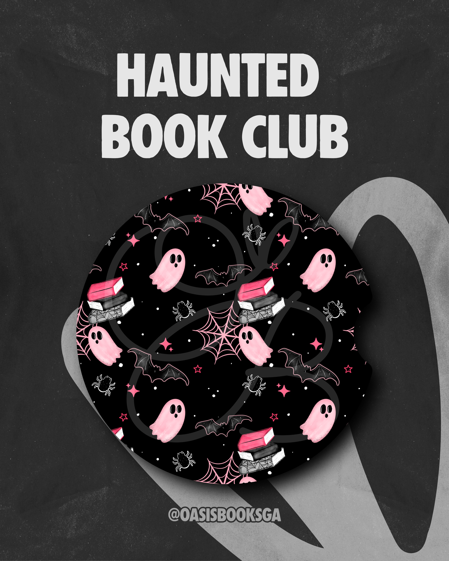 Haunted Book Club - Car Coasters