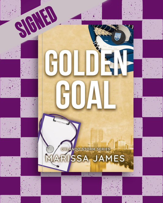 Golden Goal (Orlando Storm #3) (SIGNED) by Marissa James