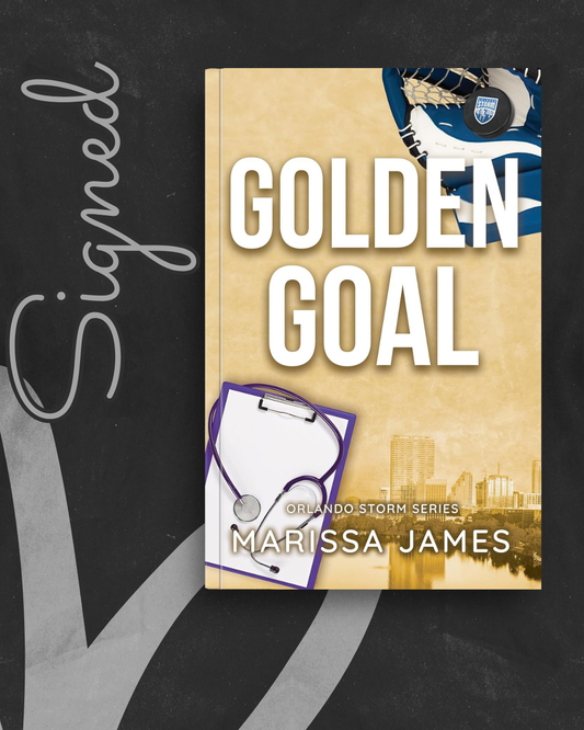 Golden Goal (Orlando Storm #3) (SIGNED) by Marissa James