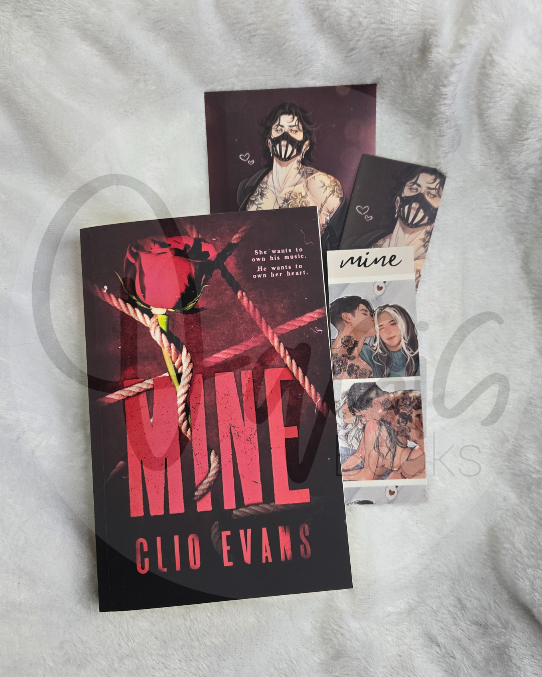 Mine (SIGNED) by Clio Evans