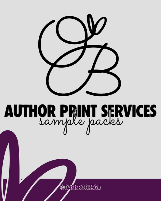 AUTHOR PRINT SERVICES: Sample Pack