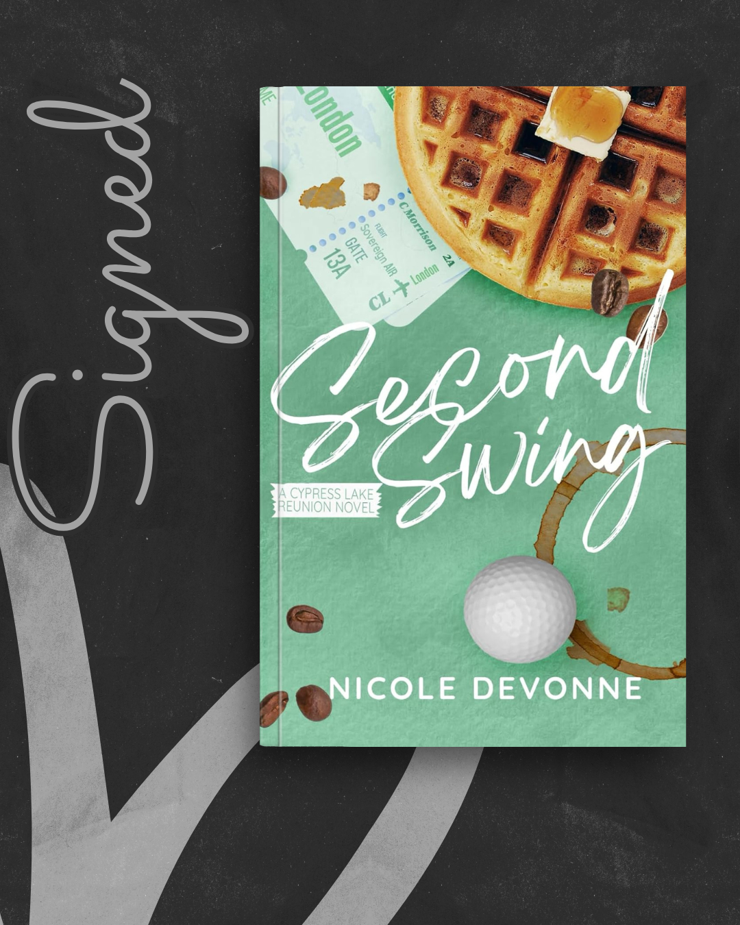 Second Swing (Cypress Lake Reunion #2) (SIGNED) by Nicole Devonne