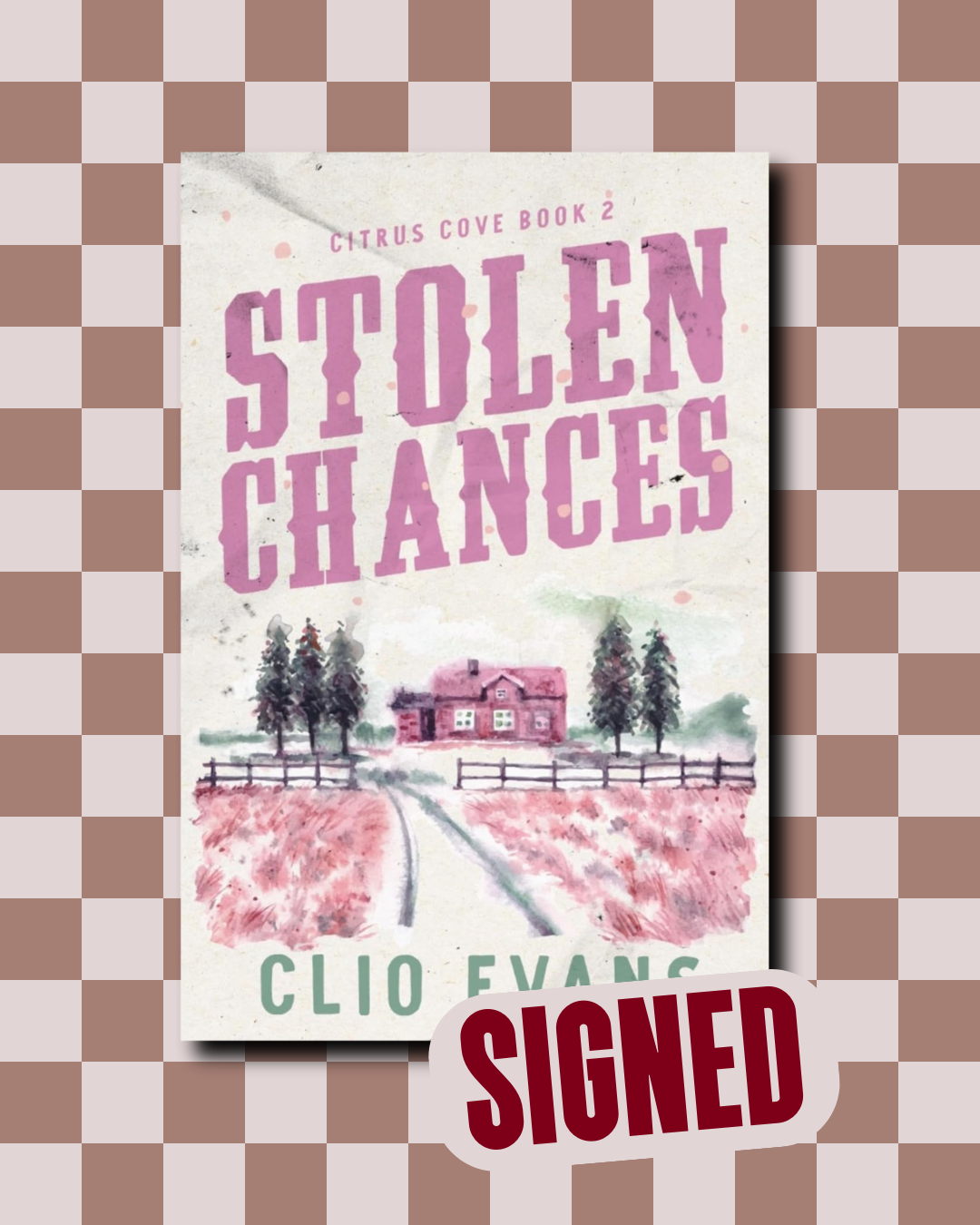 Stolen Chances (Citrus Cove #2) (SIGNED) by Clio Evans