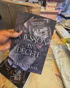 A Lesson in Deceit (Mystic Riegan Duet #1) [LIGHTLY DAMAGED] (SIGNED) by Allie Shante