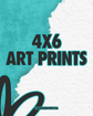 AUTHOR PRINT SERVICES: 4" x 6" Character Art Prints