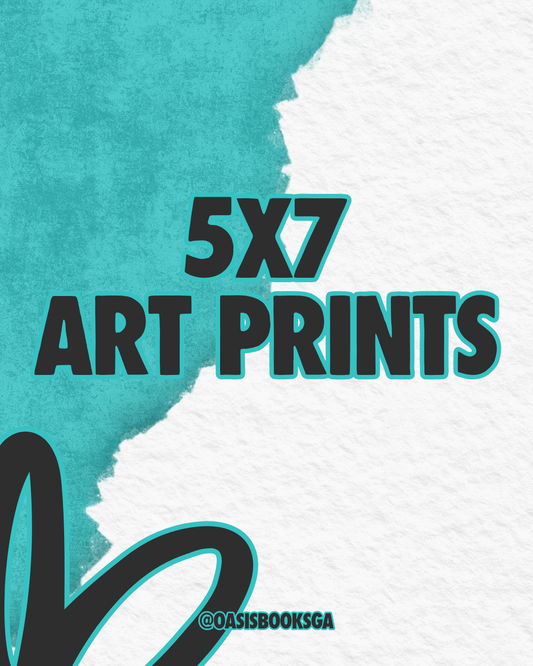 AUTHOR PRINT SERVICES: 5" x 7" Character Art Prints