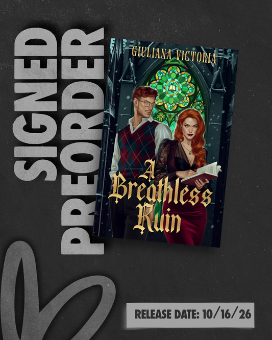 A Breathless Ruin by  Giuliana Victoria [SIGNED PREORDER]
