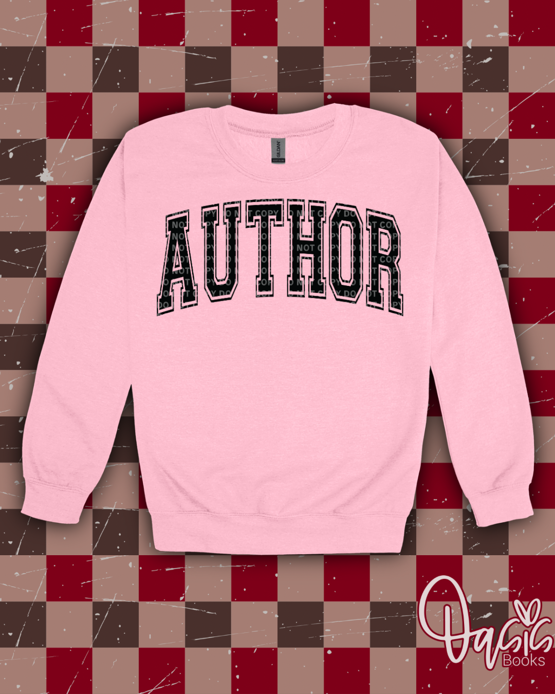 AUTHOR ARCH CREWNECK - BLACK INK