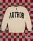 AUTHOR ARCH CREWNECK - BLACK INK
