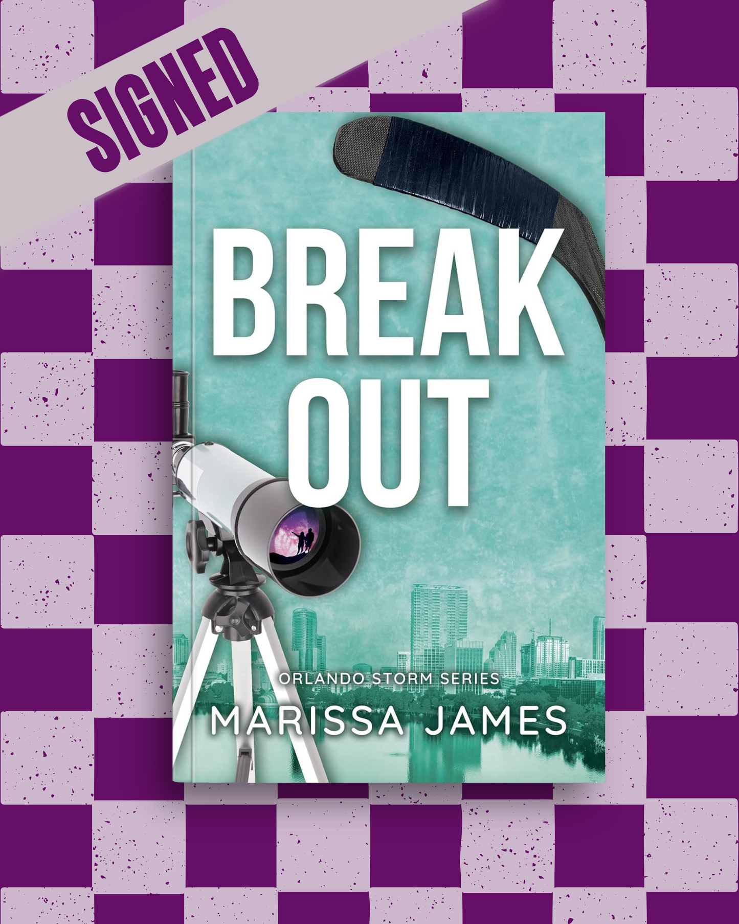 Break Out (Orlando Storm #2) (SIGNED) by Marissa James