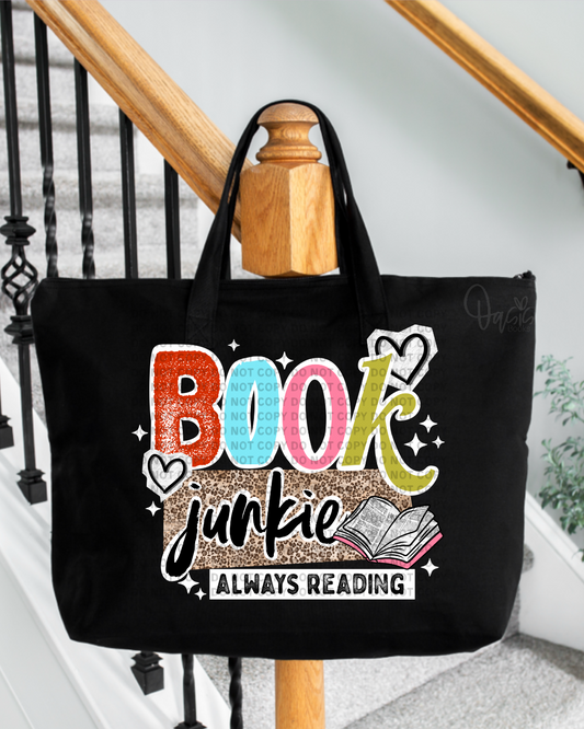 Book Junkie Tote