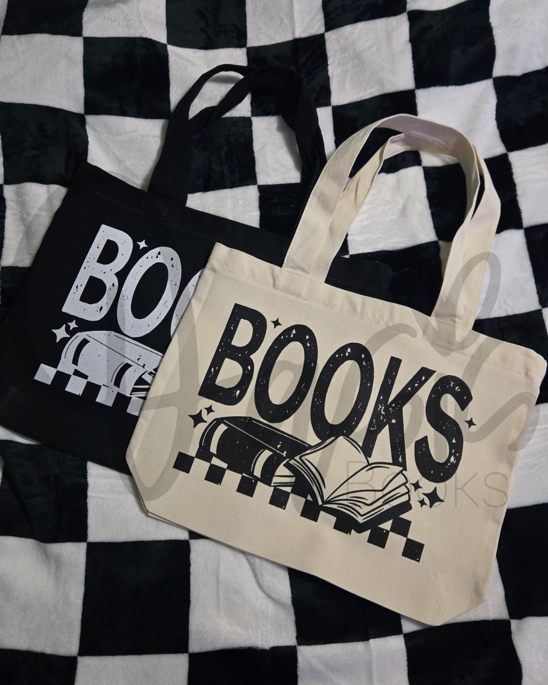 Books - Basic Zippered Tote Bag