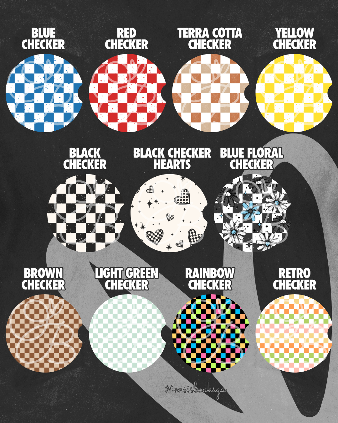 Car Coasters - Miscellaneous Checkers