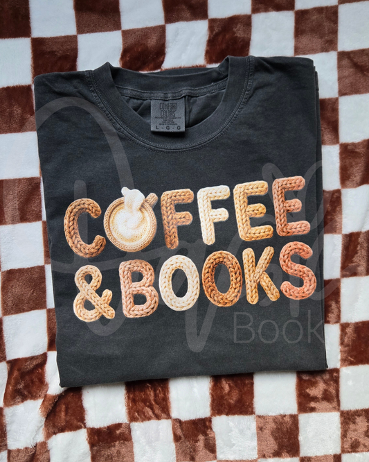 Coffee & Books Tee