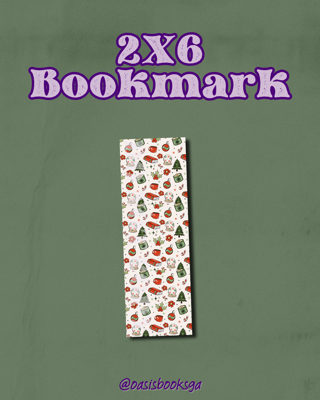 Cozy Christmas Bookmark