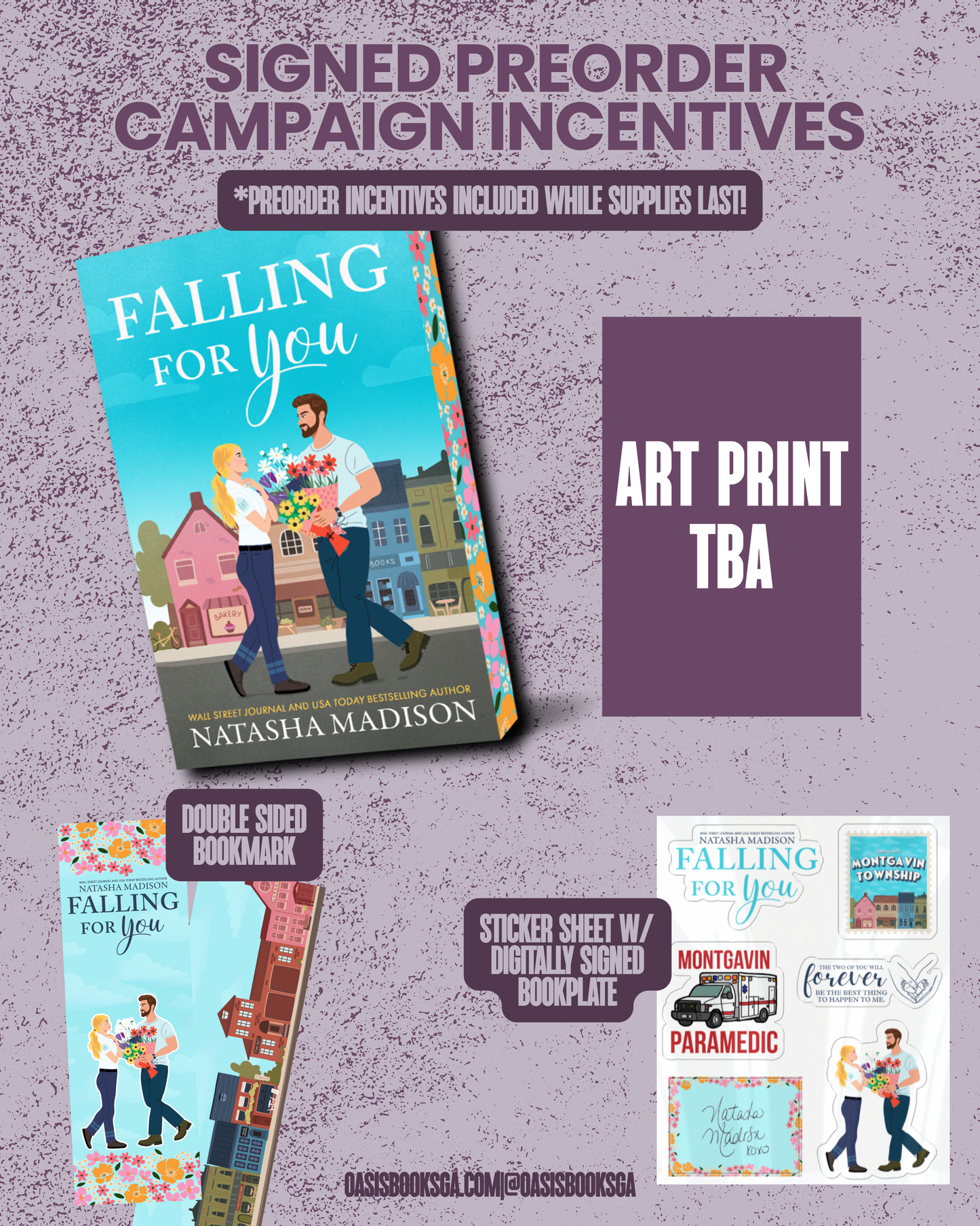 Falling For You by Natasha Madison [SIGNED PREORDER]