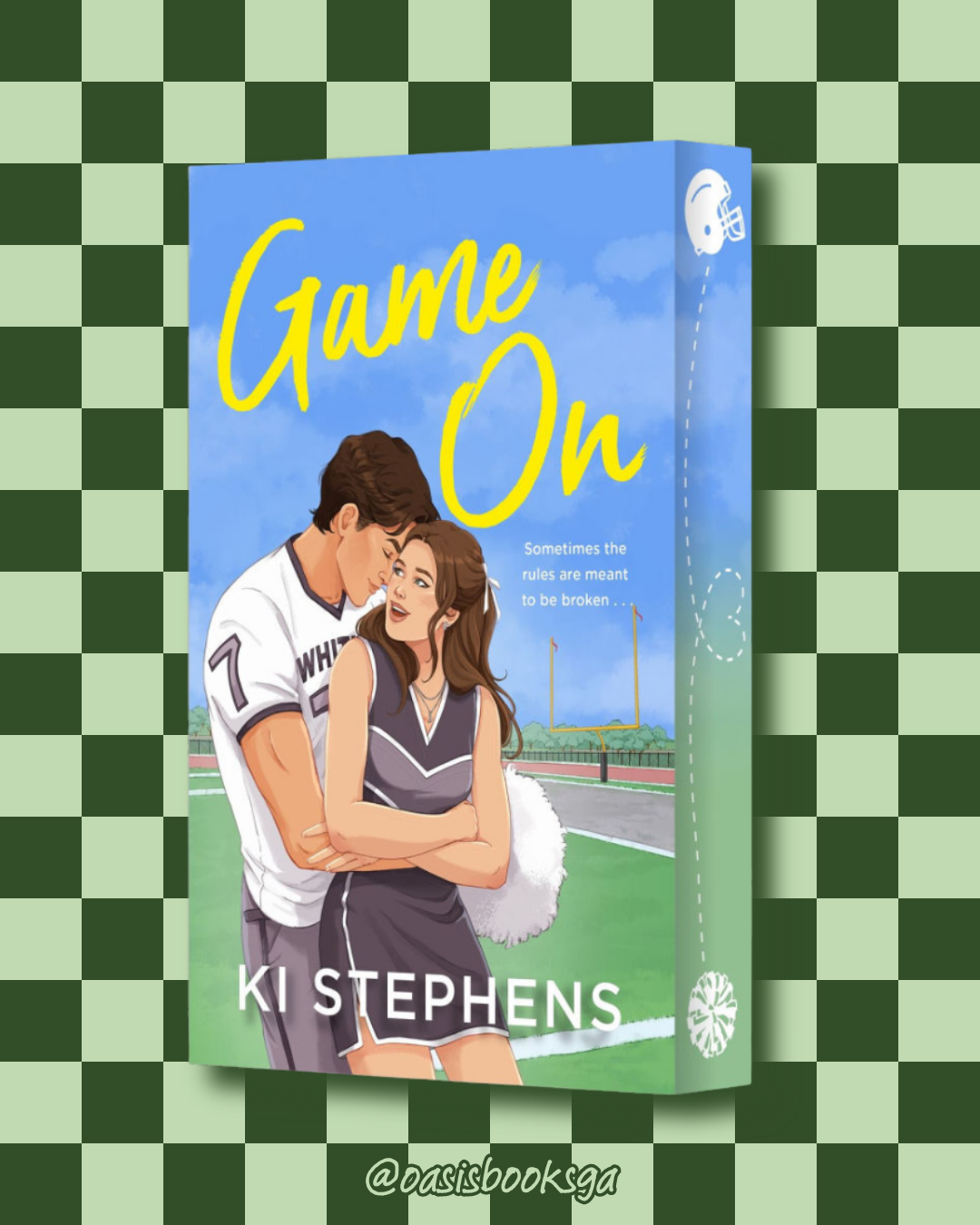 Game On (Stenciled Edges) by Ki Stephens