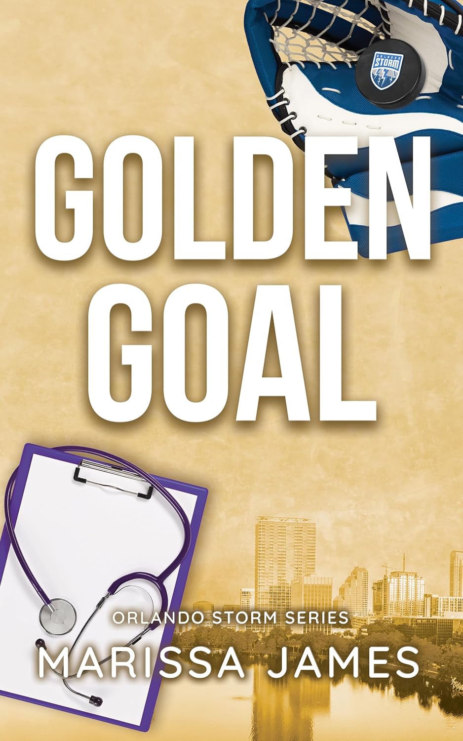 Golden Goal (Orlando Storm #3) (SIGNED) by Marissa James