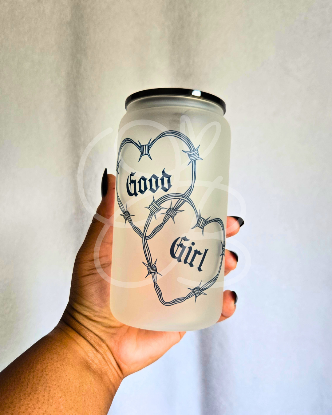 Good Girl - 16oz Glass Tumbler