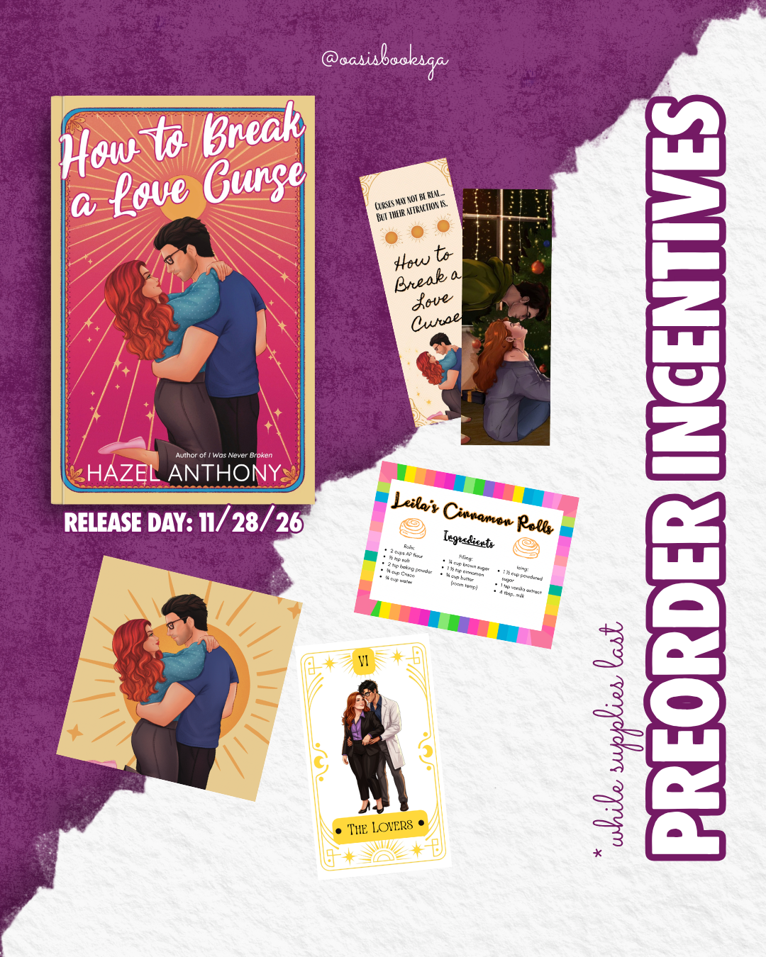 How To Break a Love Curse by Hazel Anthony [SIGNED PREORDER]