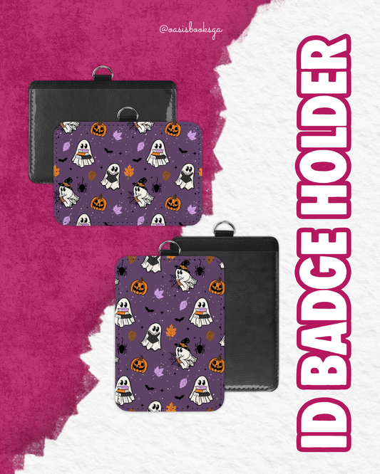 Halloween Ghosties - ID Badge Holder