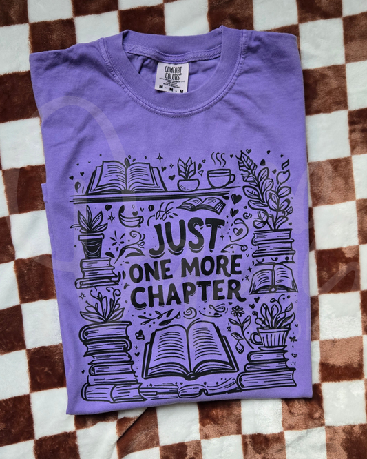 Just One More Chapter (Black Ink) Tee