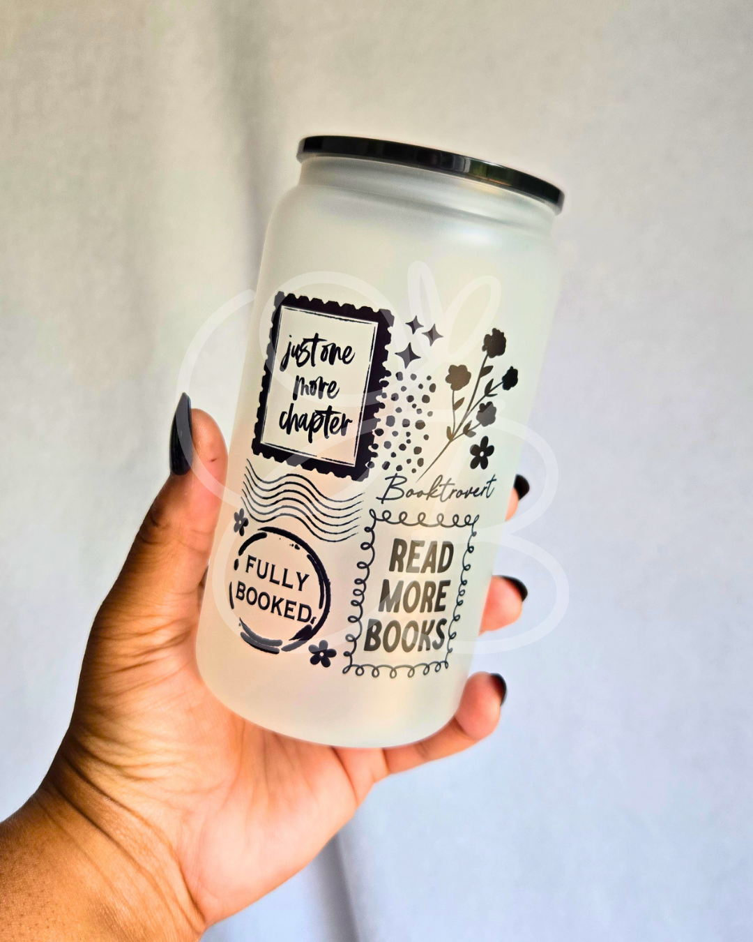 Just One More Chapter - 16oz Glass Tumbler