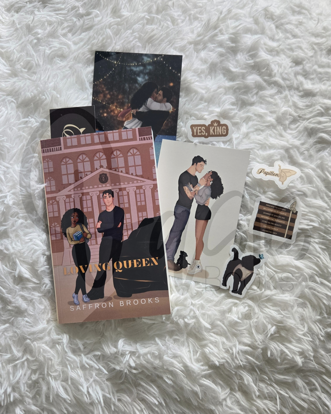 Loving Queen (The Heart Lies #1) (SIGNED) by Saffron Brooks