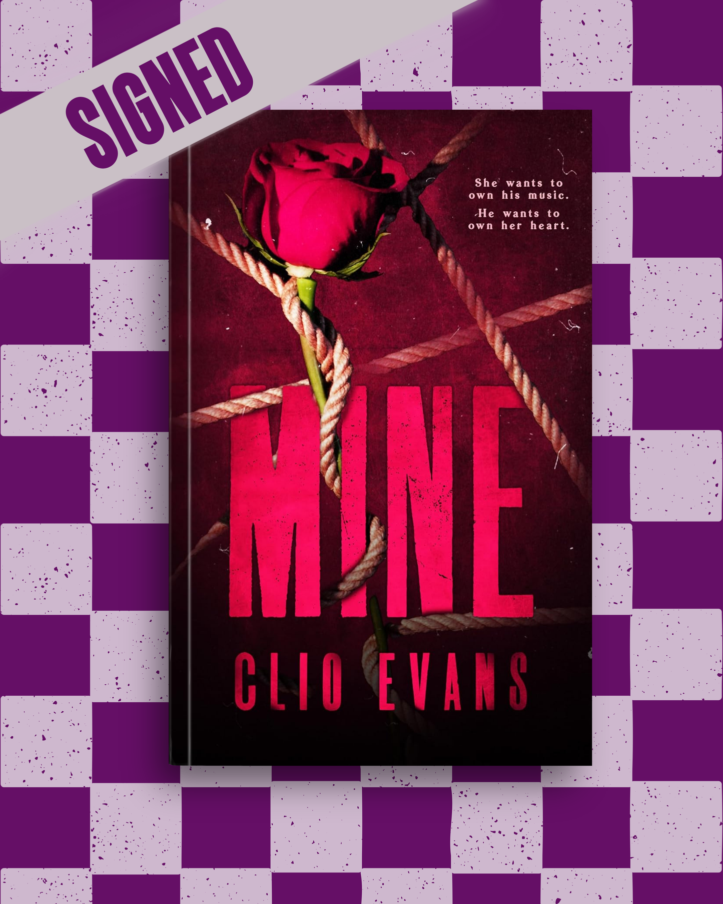 Mine (SIGNED) by Clio Evans