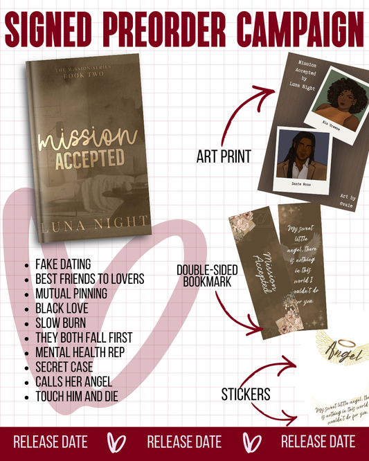 Mission Accepted by Luna Night [SIGNED PREORDER]