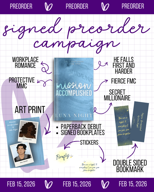 Mission Accomplished by Luna Night [SIGNED PREORDER]