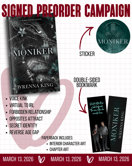 Moniker by Wrenna King [SIGNED PREORDER]