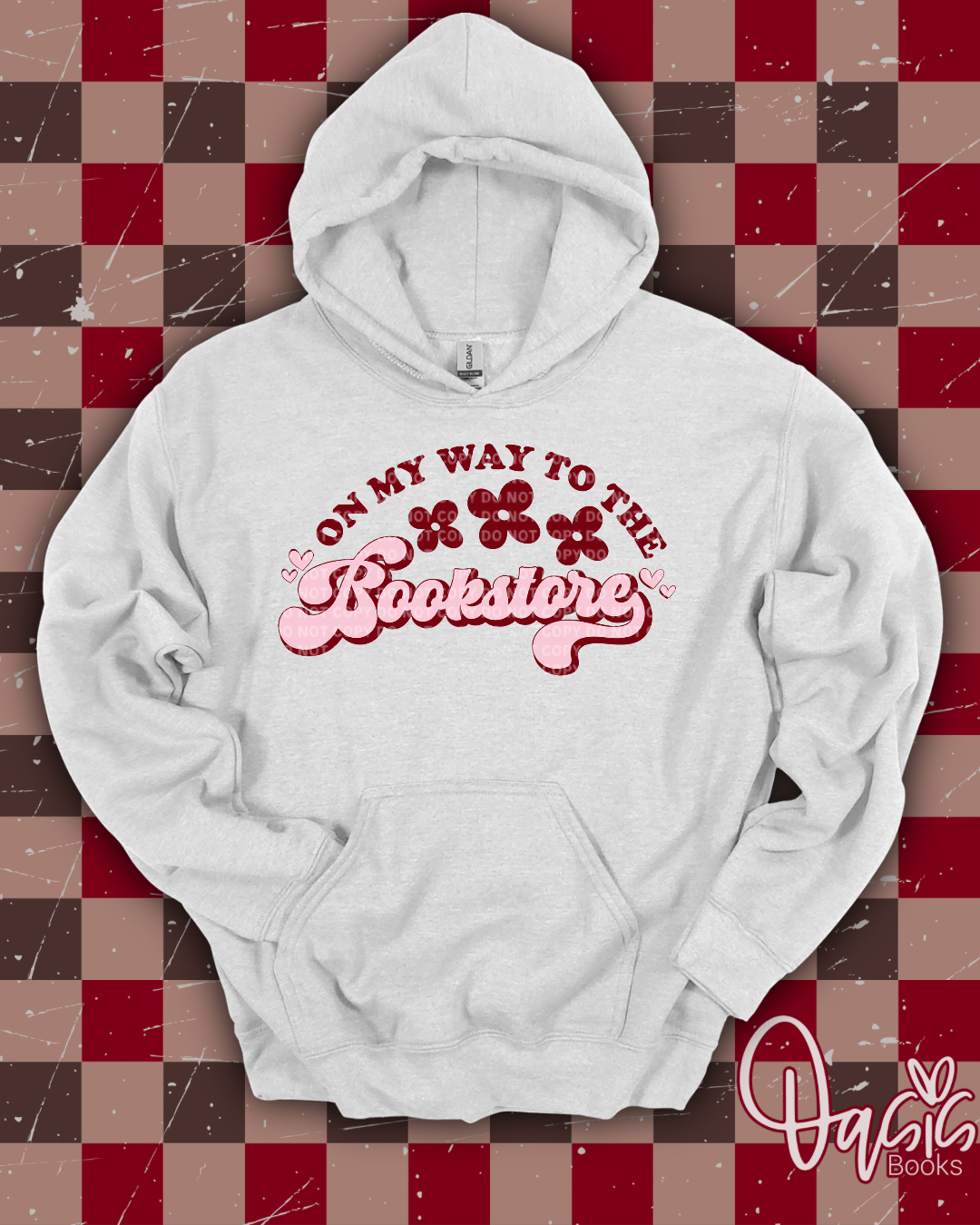 On My Way to the Bookstore Hoodie