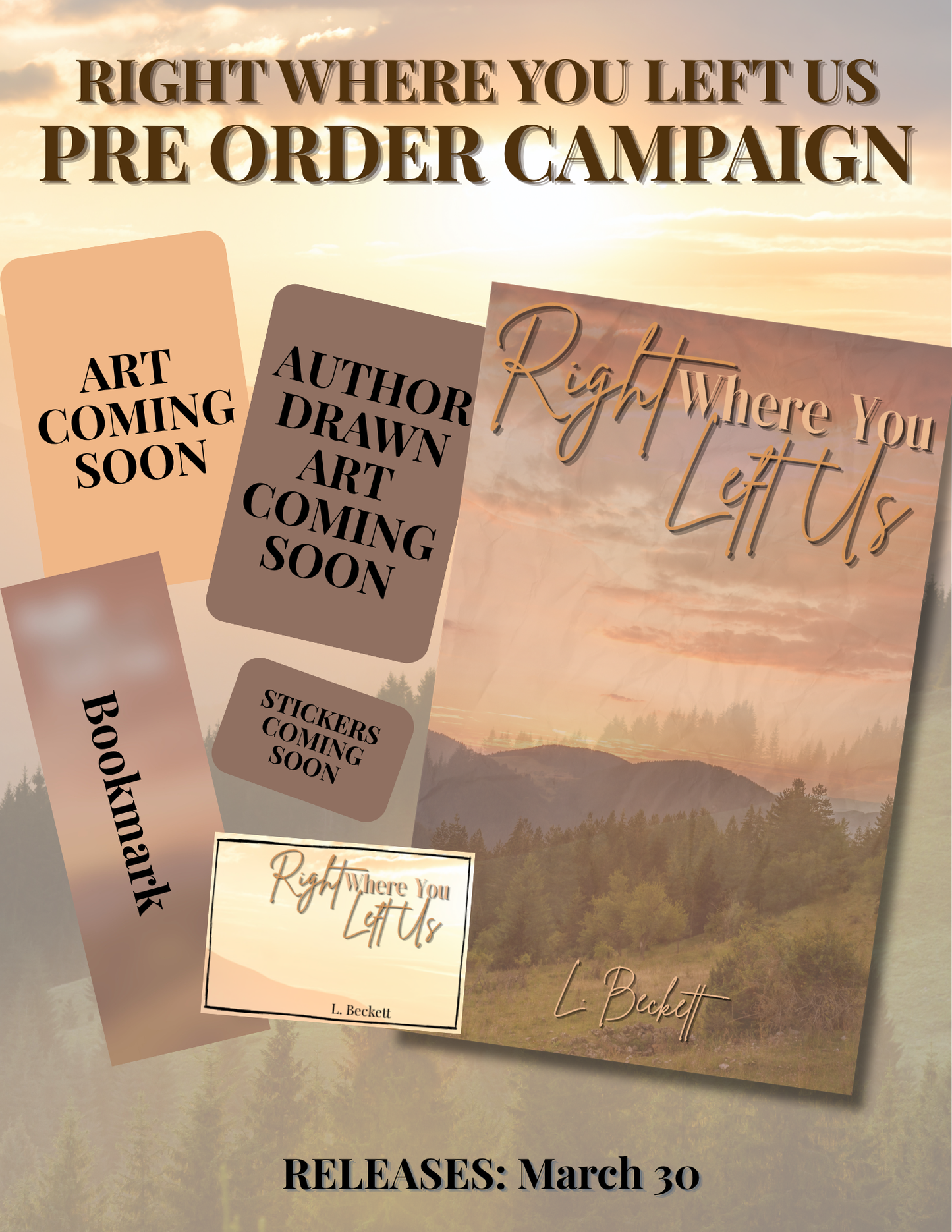 Right Where You Left Us by L. Beckett [SIGNED PREORDER]