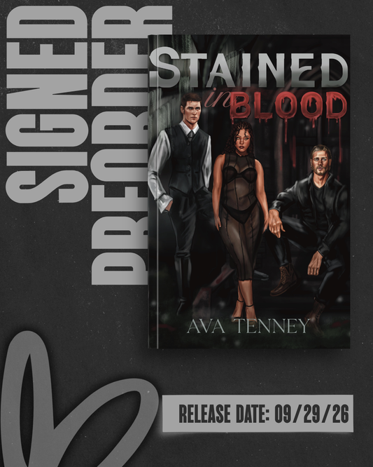 Stained in Blood by Ava Tenney [SIGNED PREORDER]