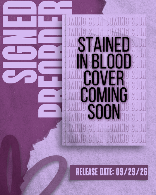 Stained in Blood by Ava Tenney [SIGNED PREORDER]