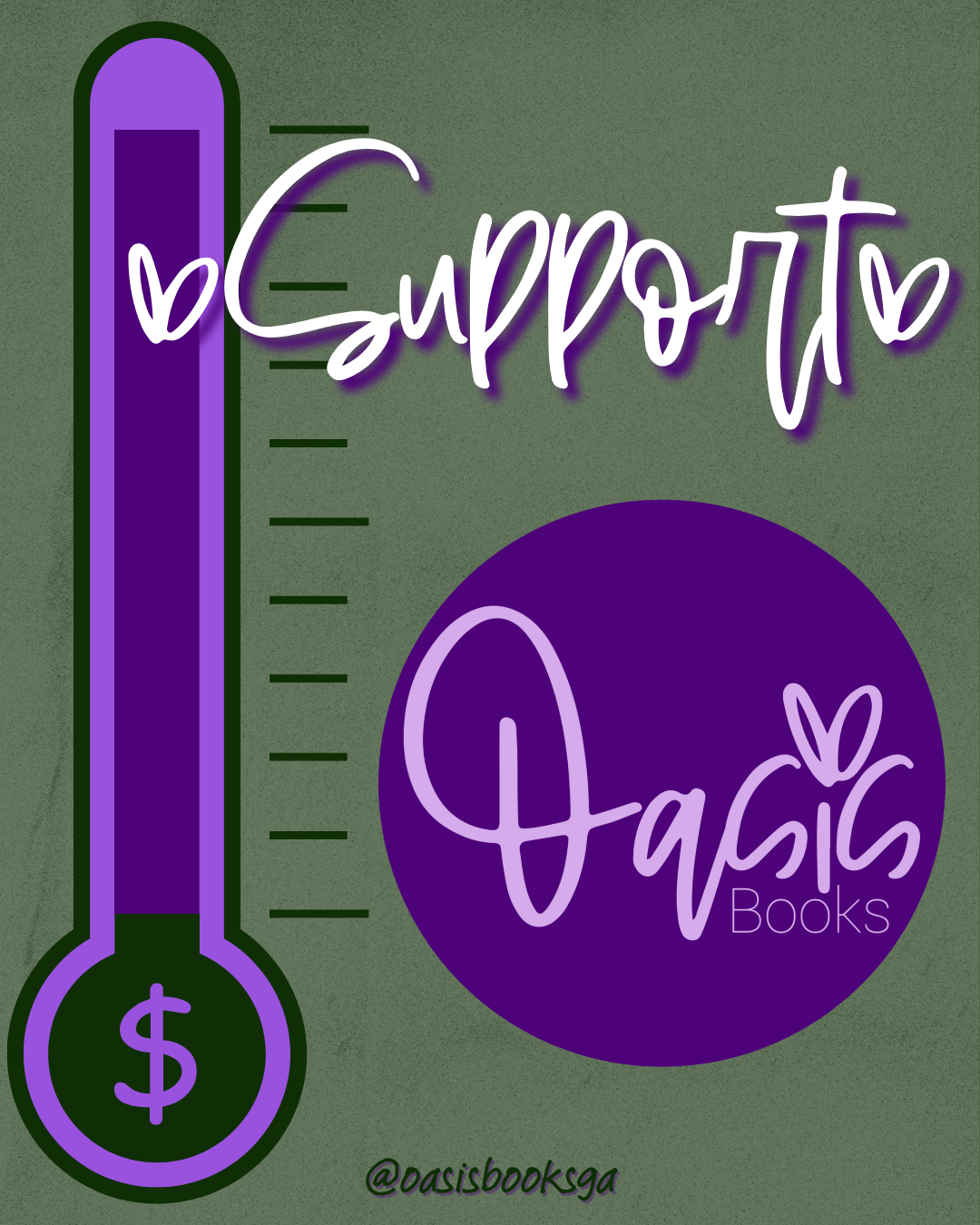 SUPPORT OASIS BOOKS - NONINCENTIVIZED DONATIONS