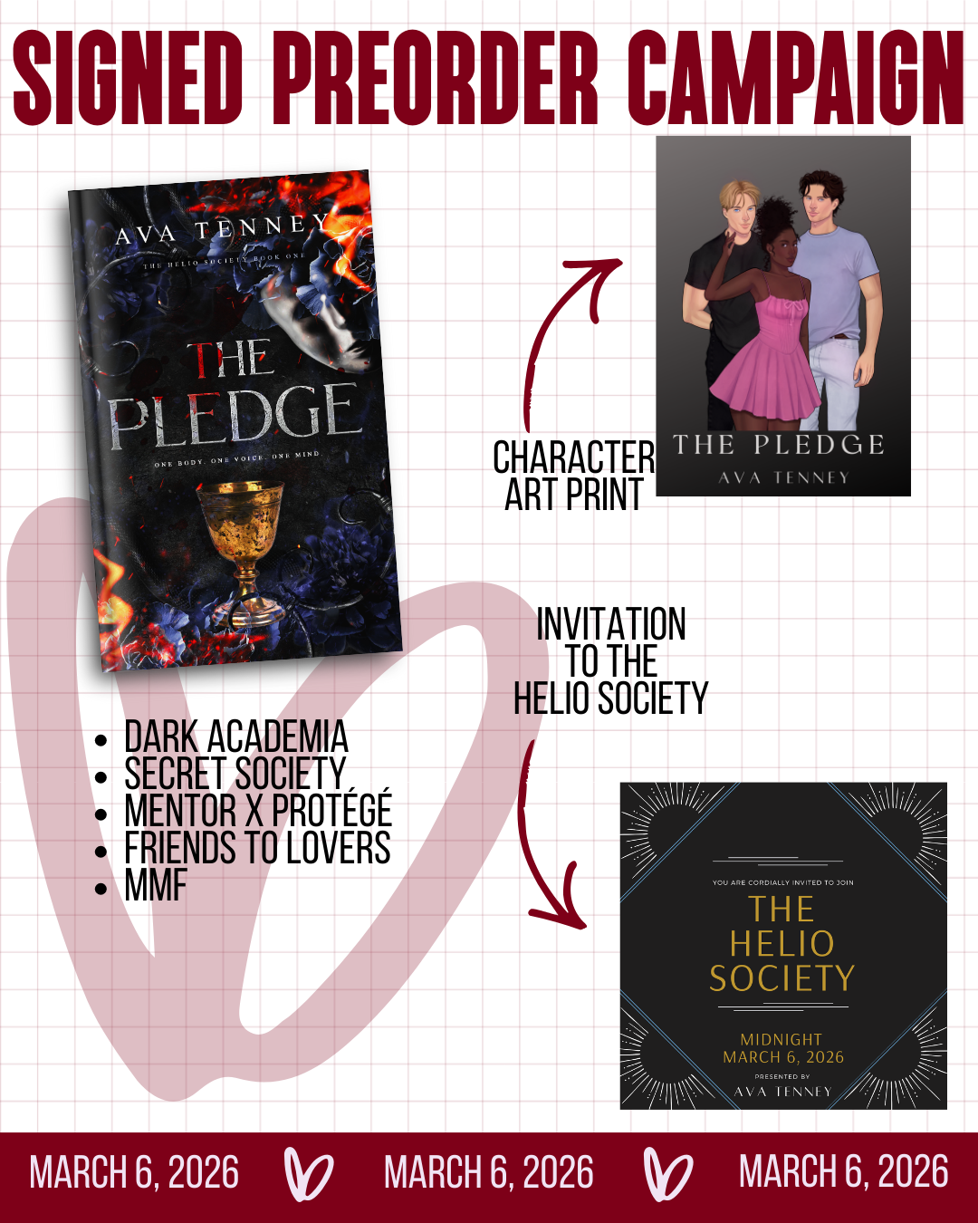 The Pledge by Ava Tenney [SIGNED PREORDER]