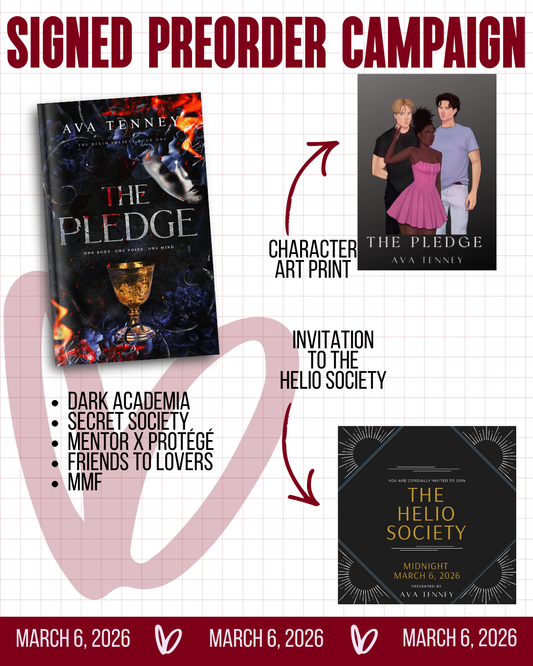 The Pledge by Ava Tenney [SIGNED PREORDER]