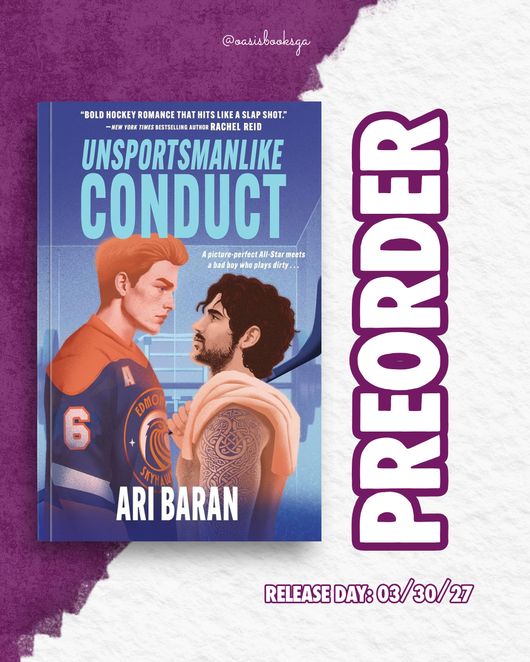 Unsportsmanlike Conduct (Penalty Box #5) by Ari Baran [PREORDER]