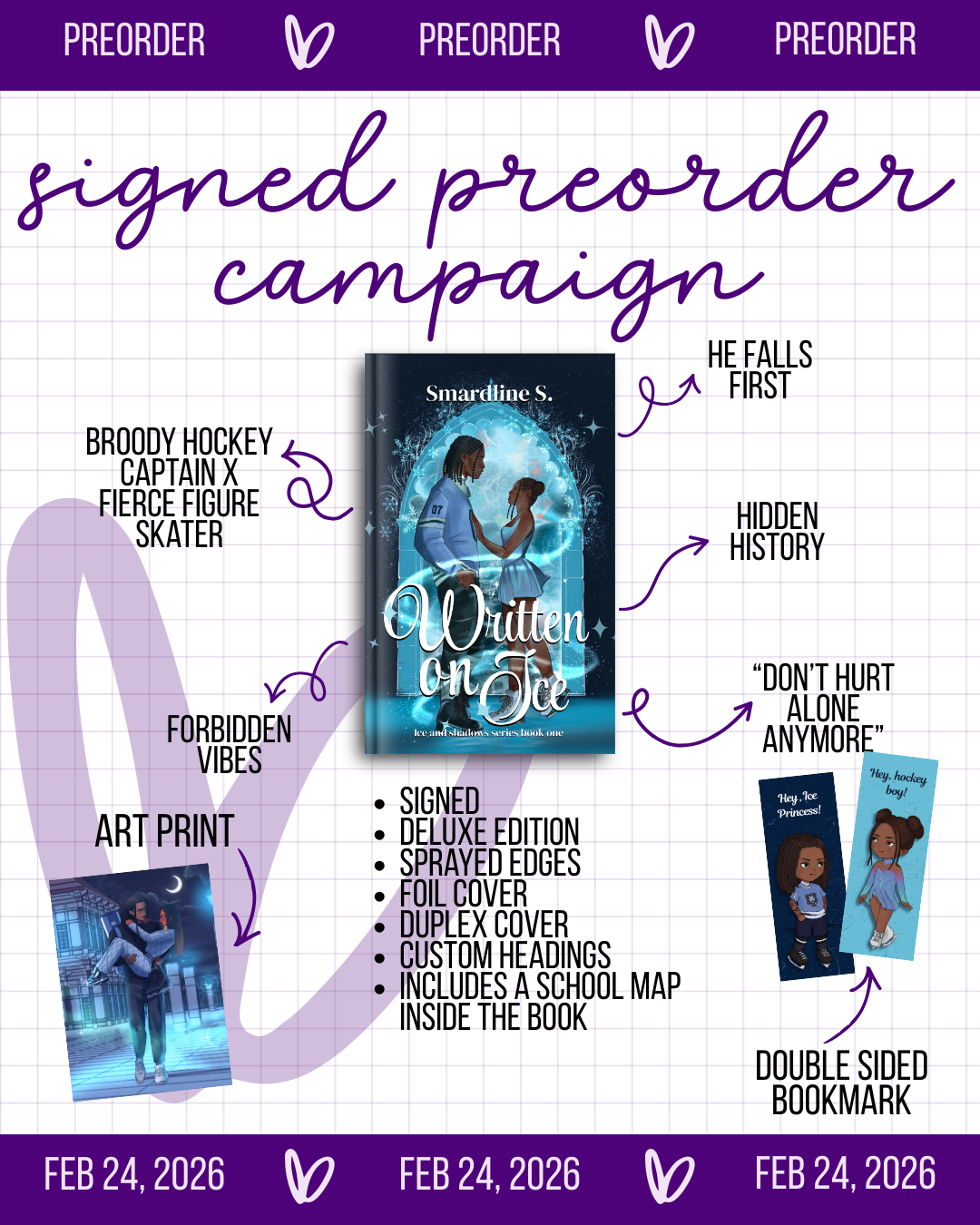 Written On Ice (DELUXE EDITION) by Smardline S. [SIGNED PREORDER]