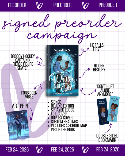 Written On Ice (DELUXE EDITION) by Smardline S. [SIGNED PREORDER]