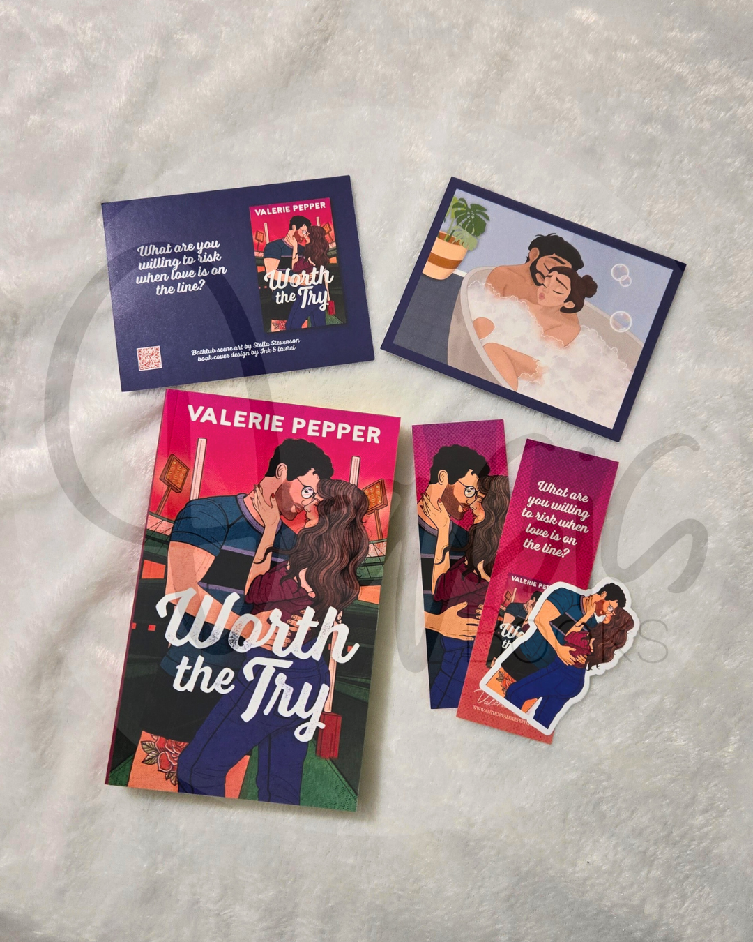 Worth the Try (Atlanta Granite #1) (SIGNED) by Valerie Pepper